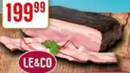 TEMPO Anglická slanina nabídka