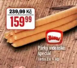 TEMPO Párky videňské special nabídka