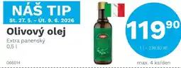 Konzum Olivový olej Extra panenský nabídka