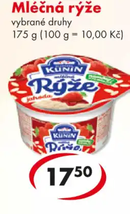 CBA Mléčná rýže nabídka