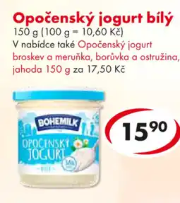 CBA Bohemilk Opočenský jogurt bílý nabídka