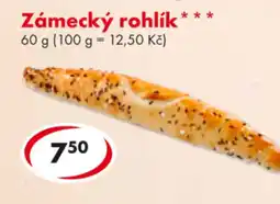 CBA Zámecký rohlík nabídka