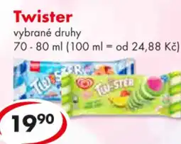 CBA Twister nabídka