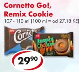 CBA Cornetto Go!, Remix Cookie nabídka