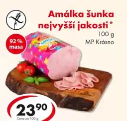 CBA Amálka šunka nejvyšší jakosti nabídka