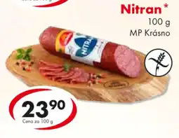 CBA Nitran nabídka
