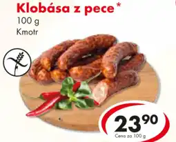 CBA Klobása z pece nabídka