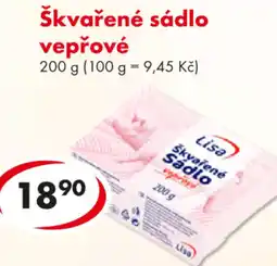 CBA Škvařené sádlo vepřové nabídka