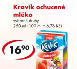 CBA Tatra Kravík ochucené mléko nabídka