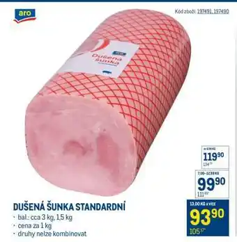 Dušená šunka standardní