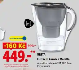 Lidl BRITA Filtrační konvice Marella nabídka