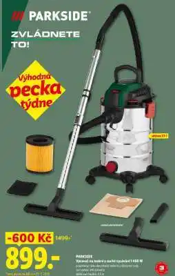 Lidl PARKSIDE Vysavač na mokré a suché vysávání 1400 W nabídka