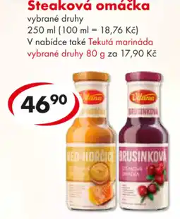 CBA Vitana Steaková omáčka nabídka