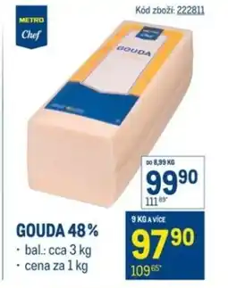 Makro Gouda 48% nabídka