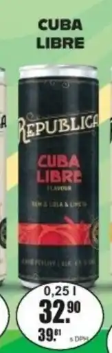 Adam REPUBLICA Cuba libre nabídka