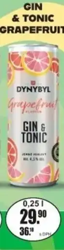 Adam DYNYBYL Gin & tonic grapefruit nabídka