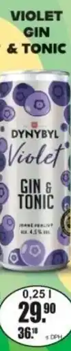 Adam DYNYBYL Violet gin & tonic nabídka