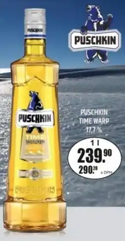 Adam Puschkin time warp 17,7% nabídka