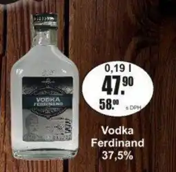 Adam Vodka Ferdinand 37,5% nabídka