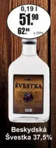 Adam Beskydská Švestka 37,5% nabídka