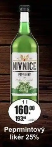 Adam Peprmintový likér 25% nabídka
