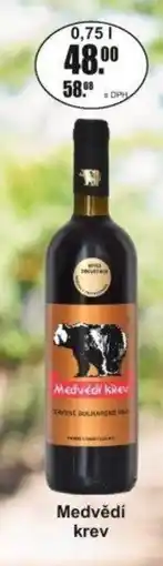 Adam Medvědí krev nabídka