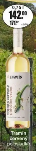 Adam Tramín červený polosladké nabídka