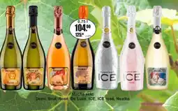 Adam Mucha sekt Demi, Brut, Rosé, De Luxe, ICE, ICE rosé, Nealko nabídka