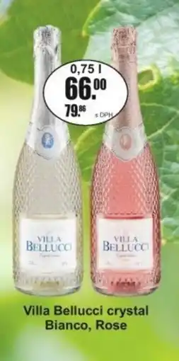 Adam Villa Bellucci crystal Bianco, Rose nabídka