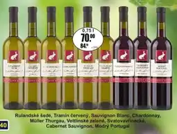 Adam Rulandské šedé, Tramín červený, Sauvignon Blanc, Chardonnay nabídka