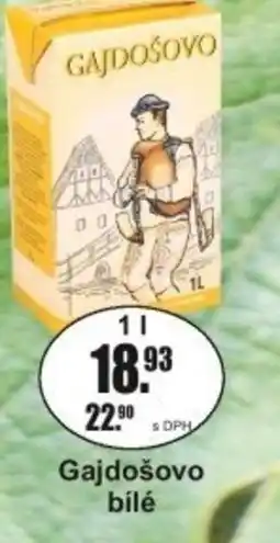 Adam Gajdošovo bílé nabídka