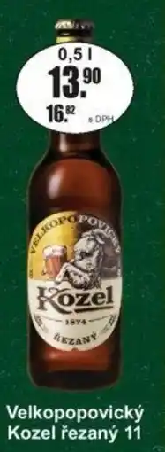 Adam Velkopopovický Kozel řezaný 11 nabídka