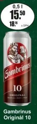 Adam Gambrinus Originál 10 nabídka