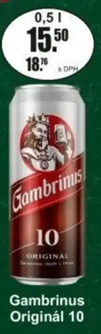 Adam Gambrinus Originál 10 nabídka