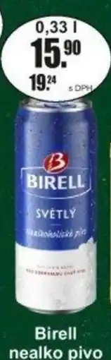 Adam Birell nealko pivo nabídka