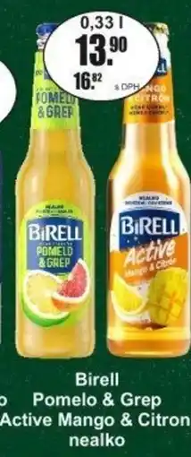 Adam Birell Pomelo & Grep Active Mango & Citron nealko nabídka
