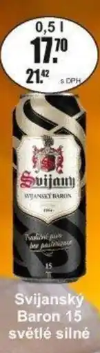 Adam Svijanský Baron 15 světlé silné nabídka