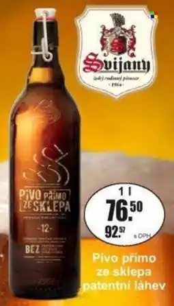 Adam Pivo přímo ze sklepa patentní láhev nabídka