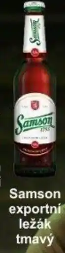 Adam Samson exportní ležák tmavý nabídka