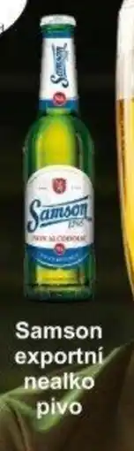 Adam Samson exportní nealko pivo nabídka