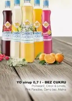 Adam YO sirup nabídka