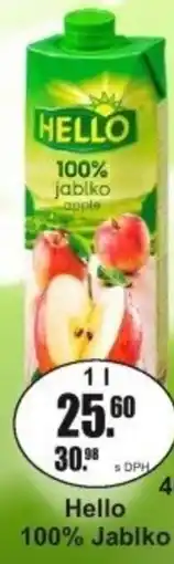 Adam Hello 100% Jablko nabídka
