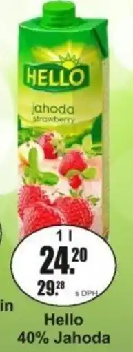 Adam Hello 40% Jahoda nabídka