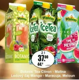 Adam Botanic Tea Citron - Malina Ledový čaj Mango - Maracuja, Meloun nabídka
