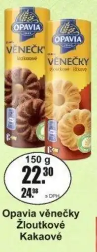 Adam Opavia věnečky Žloutkové Kakaové nabídka