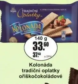 Adam Kolonáda tradiční oplatky oříškočokoládové nabídka