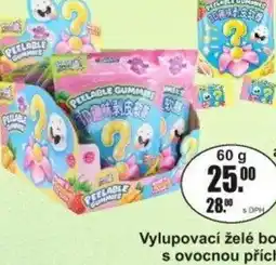 Adam Vylupovací želé bonbóny s ovocnou příchutí nabídka