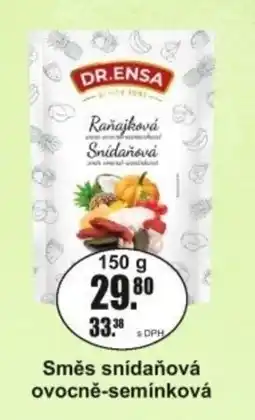 Adam Dr.Ensa Směs snídaňová ovocně-semínková nabídka