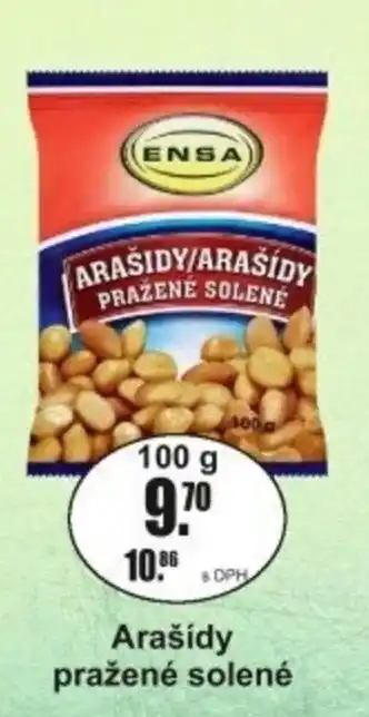 Adam ENSA Arašídy pražené solené nabídka