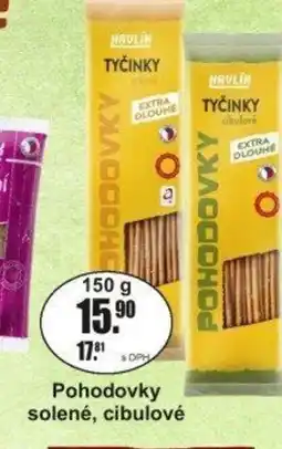 Adam Pohodovky solené, cibulové nabídka